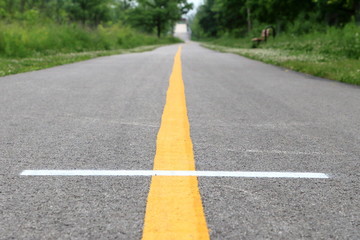 Obraz premium a start line