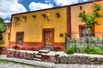 Fototapeta na wymiar Street of Armadillo de los Infantes