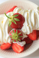Strawberries and cream
