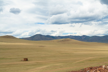 pasture Peaceful Mongolia