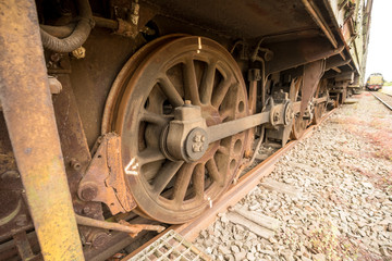 an train graveyard
