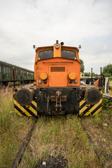 Fototapeta premium an train graveyard