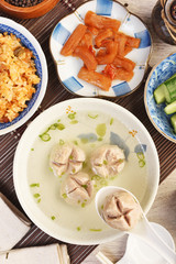 Taiwan`s distinctive famous snacks: Meat ball soup