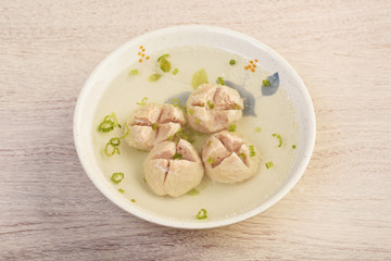 Taiwan`s distinctive famous snacks: Meat ball soup