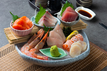 Big sashimi set - Japanese food