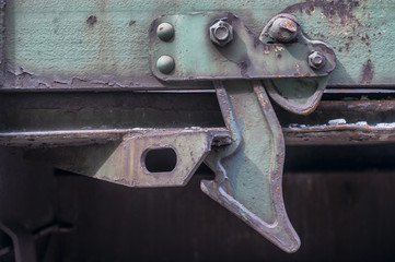 Powerful, old steel lock