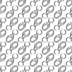 Key Chain Seamless Pattern, Key Ring