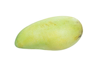 ripe big mango fruit isolated