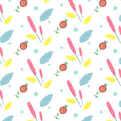 flowers cute pattern