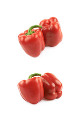 Red bell pepper composition isolated