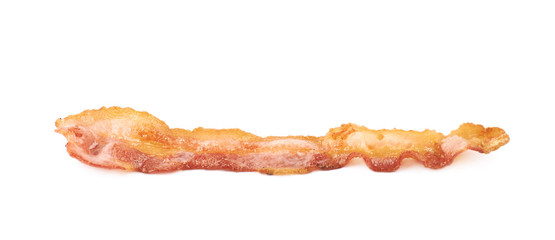 Fried bacon composition isolated