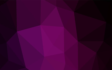 Light Purple, Pink vector polygon abstract layout.
