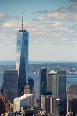 Fototapeta premium new york view skyline