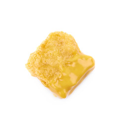 Chicken nugget composition isolated