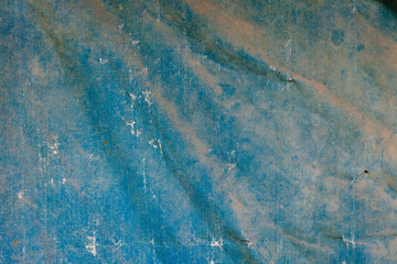 Blue canvas old and dirty texture
