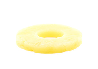 Canned pineapple slice composition