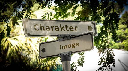 Schild 336 - Charakter