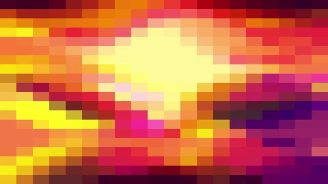 abstract pixel block moving seamless loop background animation New quality universal motion dynamic animated retro vintage colorful joyful dance music video footage