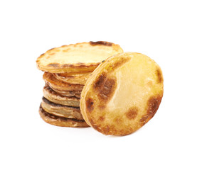 Fried potato slice composition
