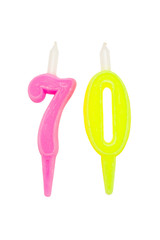 Birthday candles number