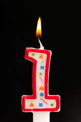 Birthday candles number