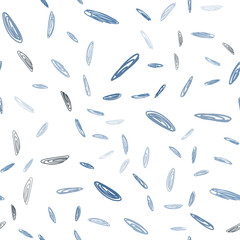 Fototapeta premium Light BLUE vector seamless texture with disks.