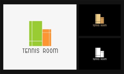 square icon tennis room logo