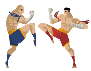 muay thai fighters