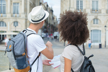 couple deciding for direction