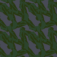 Military camouflage seamless pattern in gray-violet and green colors