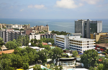 View of Golden Sands. Bulgaria