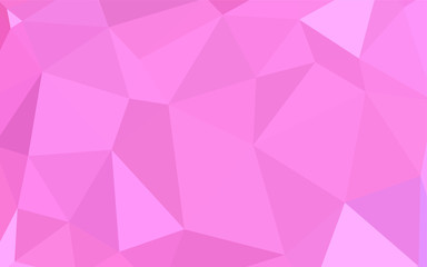 Light Pink vector shining triangular layout.