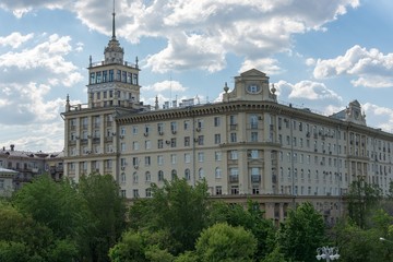 Fototapeta premium Building in moscow