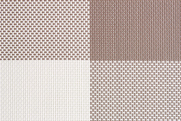 crochet pattern brown and white texture background