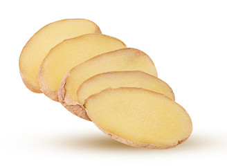 Fresh ginger slice