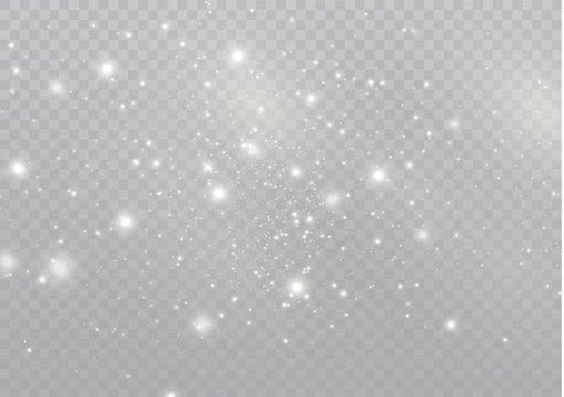 White glowing light burst explosion on transparent background. Vector illustration light effect decoration with ray. Bright star. Translucent shine sun, bright flare. Center vibrant flash