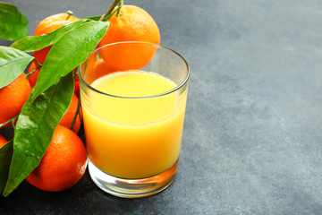 mandarins and juice