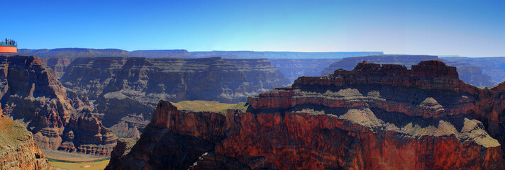 Eagle point Grand Canyon, Arizona, Usa - 213612778
