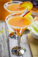Cocktail Papaya and Coconut