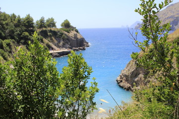 Panorama Baia di Ieranto - Baia di Ieranto, Massa Lubrense, Italia
