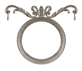 Silver frame for paintings, mirrors or photo