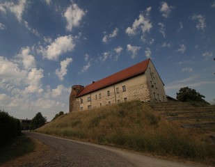 Fototapeta na wymiar Burg Wesenberg in Mecklenburg