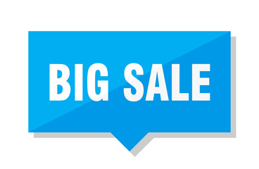 big sale price tag