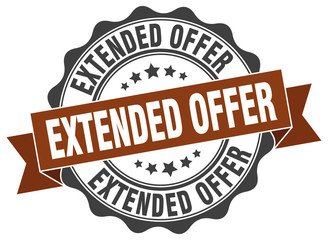 extended offer stamp. sign. seal