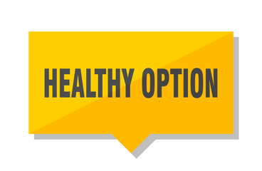 healthy option price tag