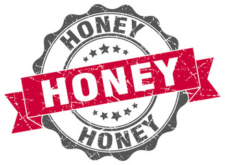 honey stamp. sign. seal