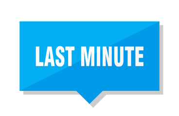 last minute price tag