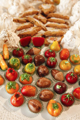 Dolci tipici a forma di frutta