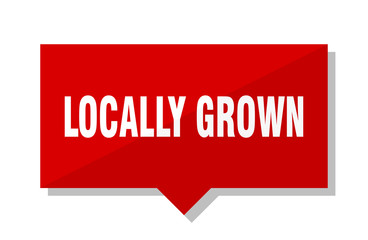 locally grown red tag