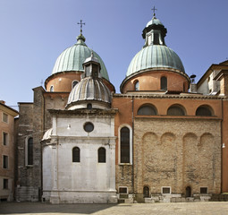 Fototapeta na wymiar Cathedral (Duomo) in Treviso. Veneto region. Italy